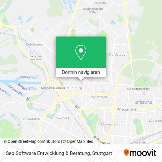 Seb Software Entwicklung & Beratung Karte