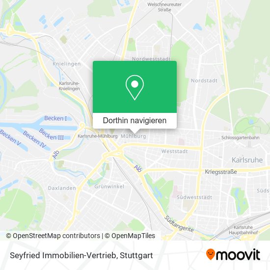 Seyfried Immobilien-Vertrieb Karte