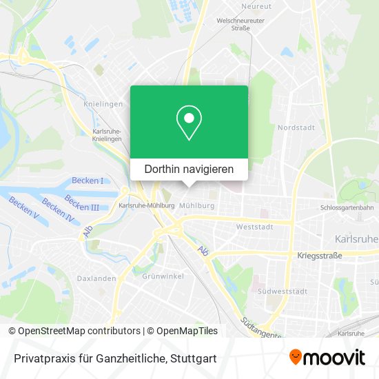 Privatpraxis für Ganzheitliche Karte