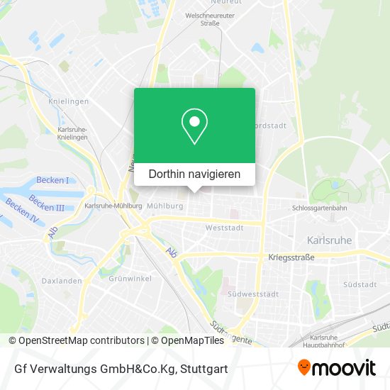 Gf Verwaltungs GmbH&Co.Kg Karte