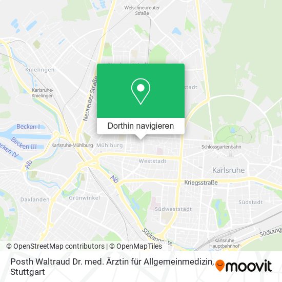 Posth Waltraud Dr. med. Ärztin für Allgemeinmedizin Karte