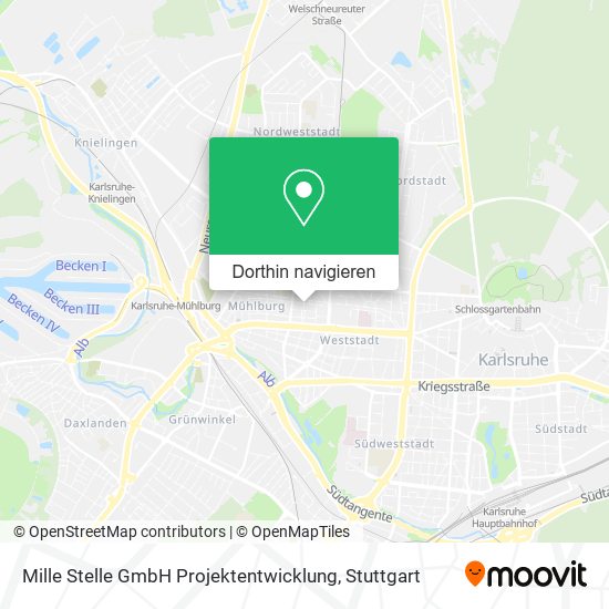 Mille Stelle GmbH Projektentwicklung Karte