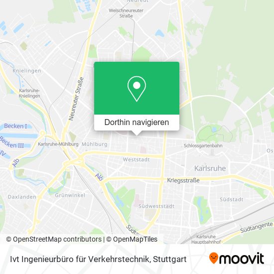 Ivt Ingenieurbüro für Verkehrstechnik Karte