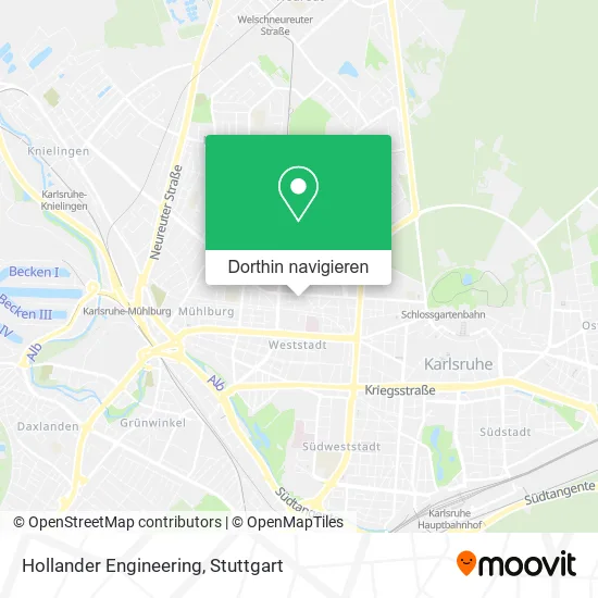 Hollander Engineering Karte