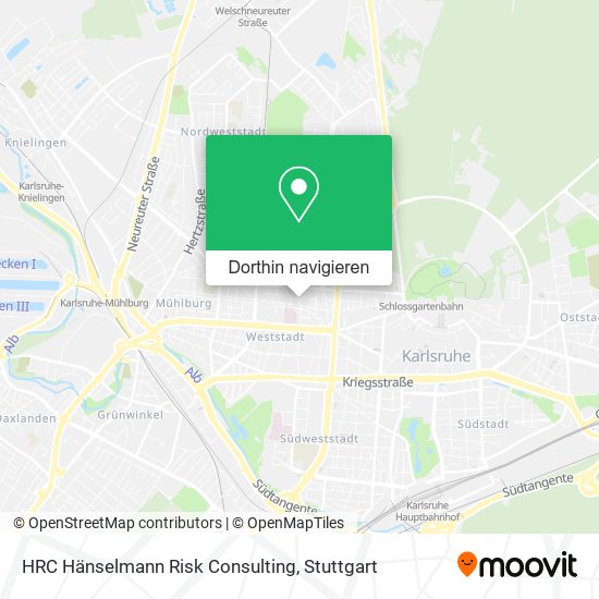 HRC Hänselmann Risk Consulting Karte