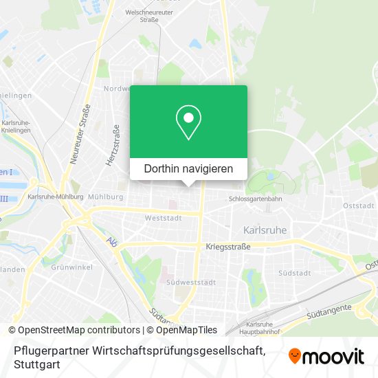 Pflugerpartner Wirtschaftsprüfungsgesellschaft Karte