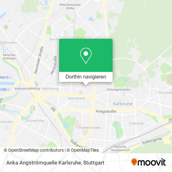 Anka Angströmquelle Karlsruhe Karte