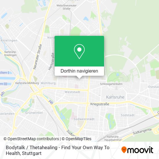 Bodytalk / Thetahealing - Find Your Own Way To Health Karte