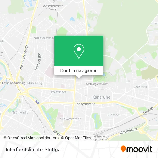 Interflex4climate Karte