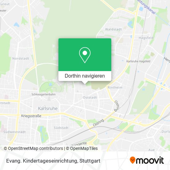 Evang. Kindertageseinrichtung Karte