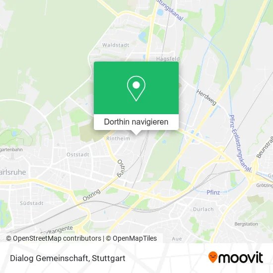 Dialog Gemeinschaft Karte