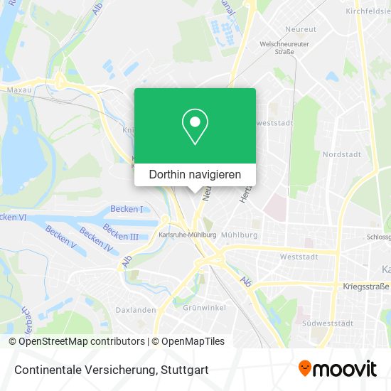 Continentale Versicherung Karte