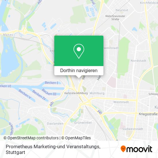 Prometheus Marketing-und Veranstaltungs Karte