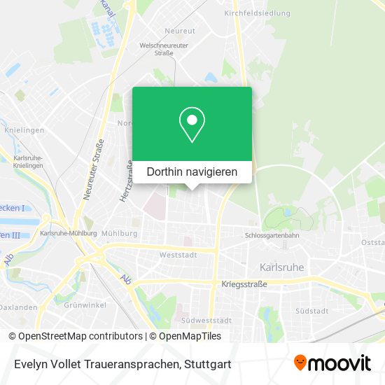 Evelyn Vollet Traueransprachen Karte