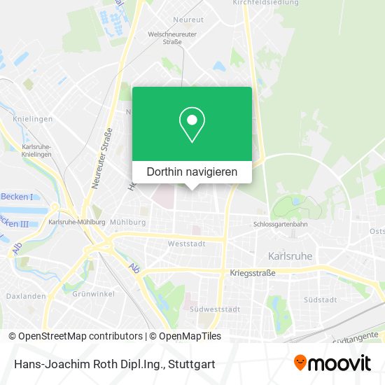 Hans-Joachim Roth Dipl.Ing. Karte