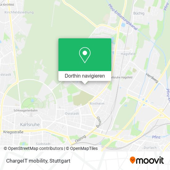 ChargeIT mobility Karte