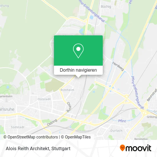 Alois Reith Architekt Karte