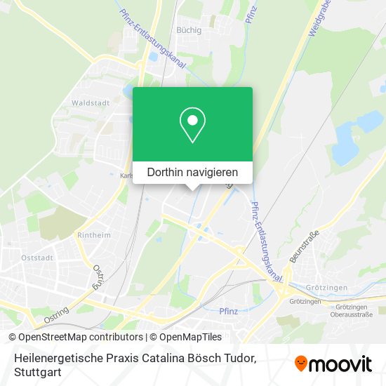 Heilenergetische Praxis Catalina Bösch Tudor Karte