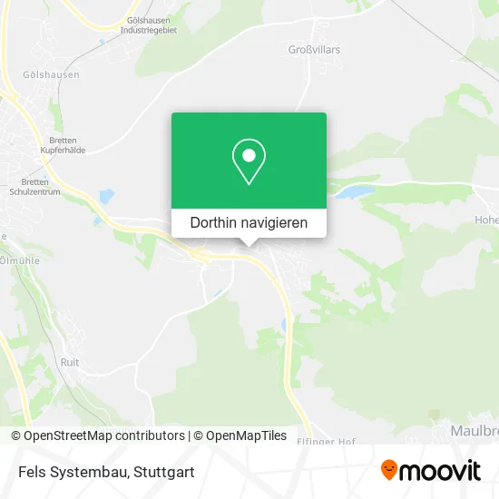 Fels Systembau Karte