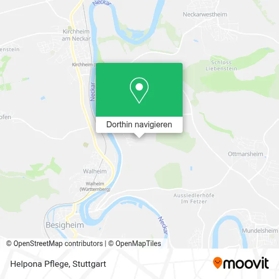 Helpona Pflege Karte