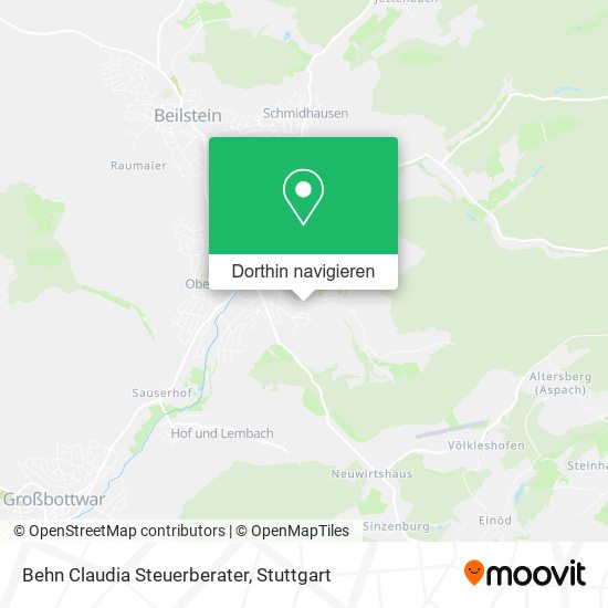Behn Claudia Steuerberater Karte