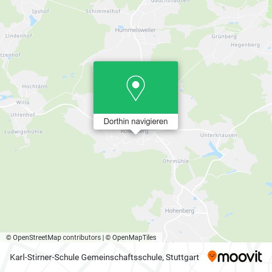 Karl-Stirner-Schule Gemeinschaftsschule Karte