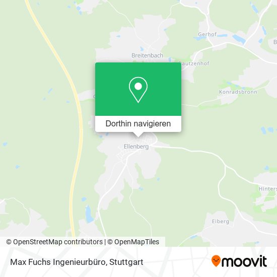 Max Fuchs Ingenieurbüro Karte