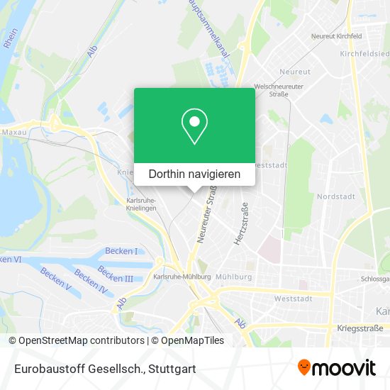 Eurobaustoff Gesellsch. Karte