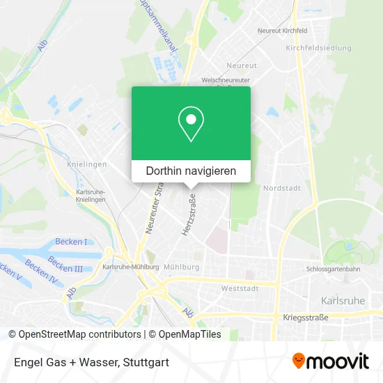 Engel Gas + Wasser Karte