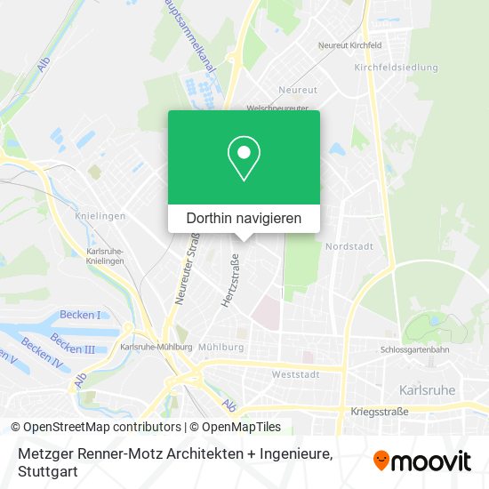 Metzger Renner-Motz Architekten + Ingenieure Karte