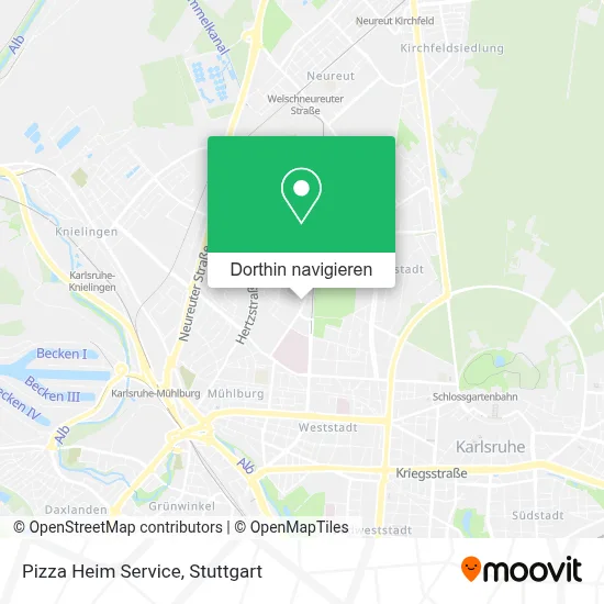 Pizza Heim Service Karte