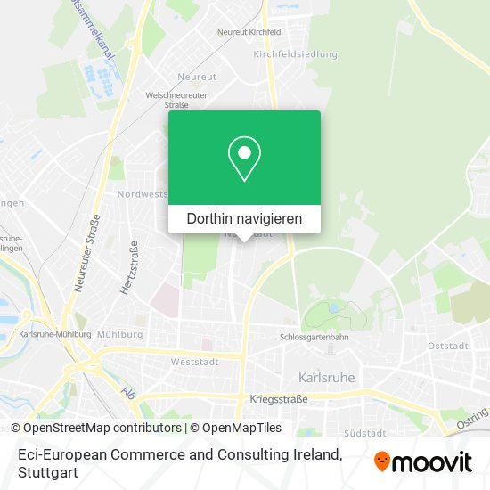 Eci-European Commerce and Consulting Ireland Karte