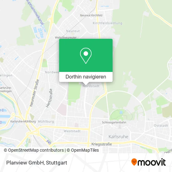 Planview GmbH Karte