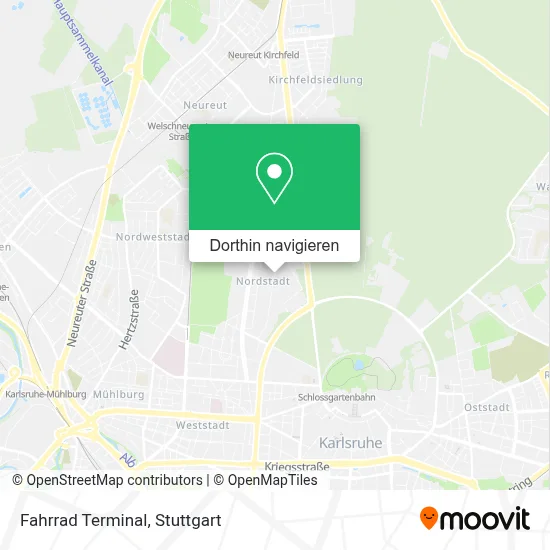 Fahrrad Terminal Karte