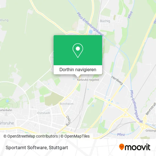 Sportamt Software Karte