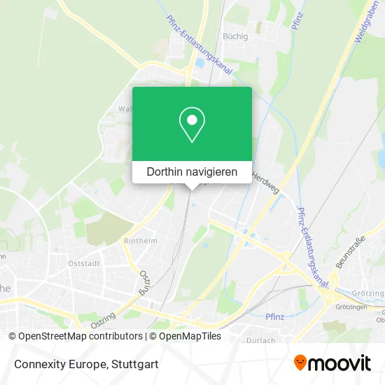 Connexity Europe Karte