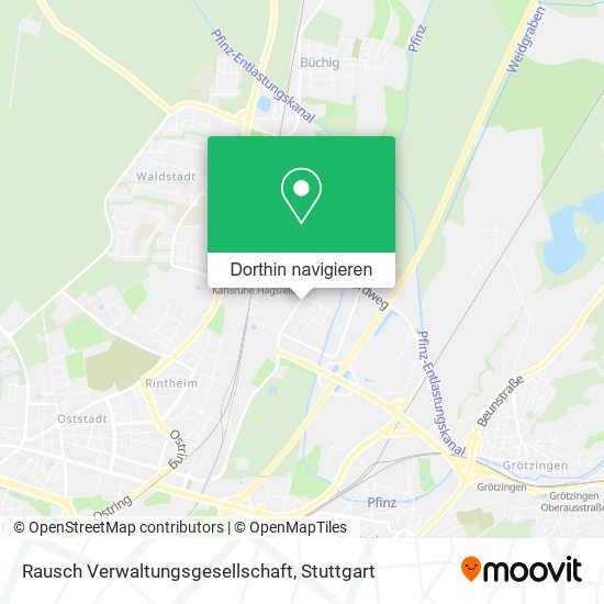 Rausch Verwaltungsgesellschaft Karte