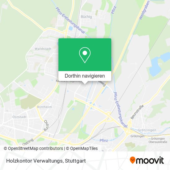 Holzkontor Verwaltungs Karte