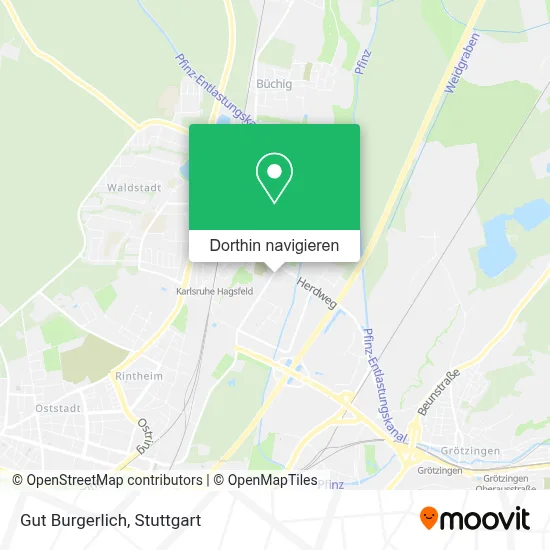 Gut Burgerlich Karte