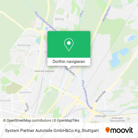 System Partner Autoteile GmbH&Co.Kg Karte