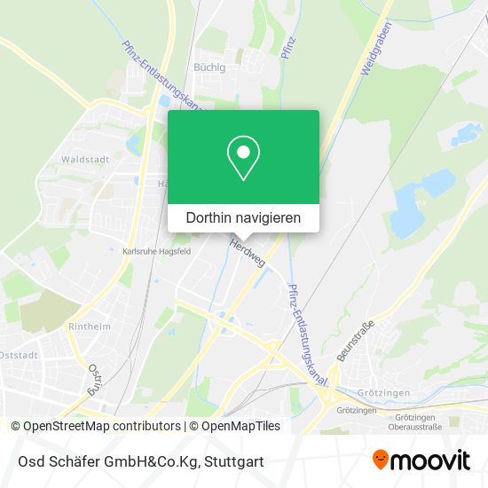 Osd Schäfer GmbH&Co.Kg Karte