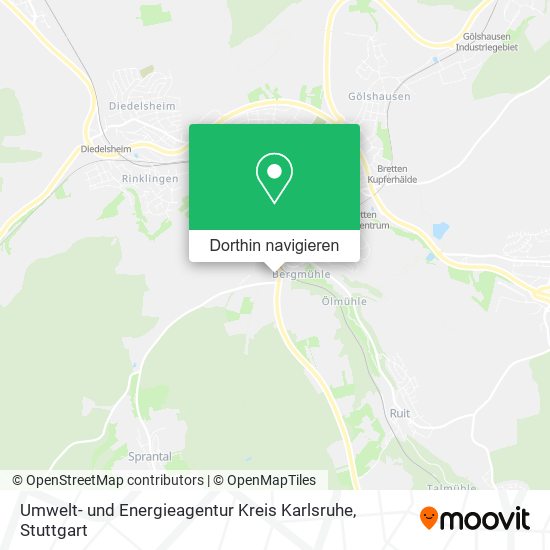 Umwelt- und Energieagentur Kreis Karlsruhe Karte