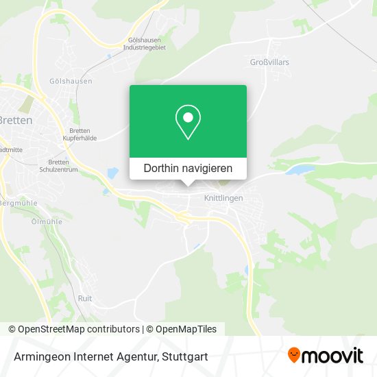 Armingeon Internet Agentur Karte