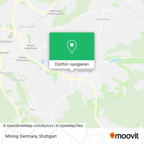 Mining Germany Karte