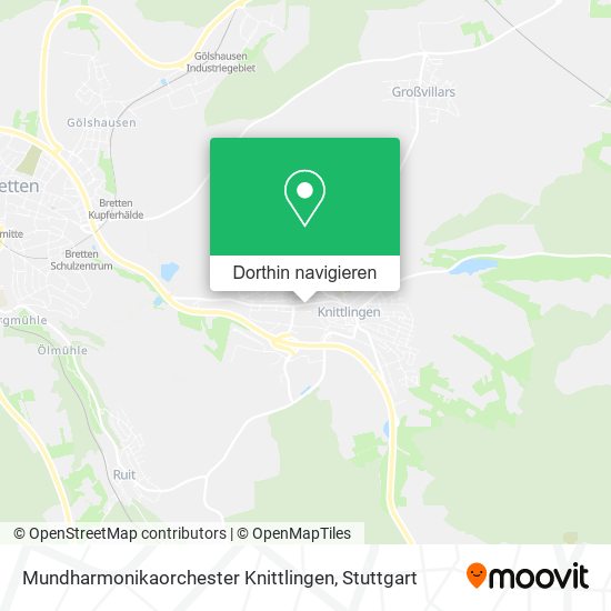 Mundharmonikaorchester Knittlingen Karte