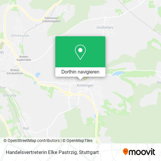 Handelsvertreterin Elke Pastrzig Karte