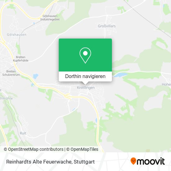Reinhardts Alte Feuerwache Karte