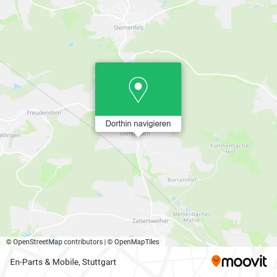 En-Parts & Mobile Karte