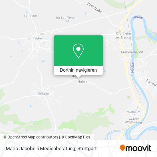 Mario Jacobelli Medienberatung Karte