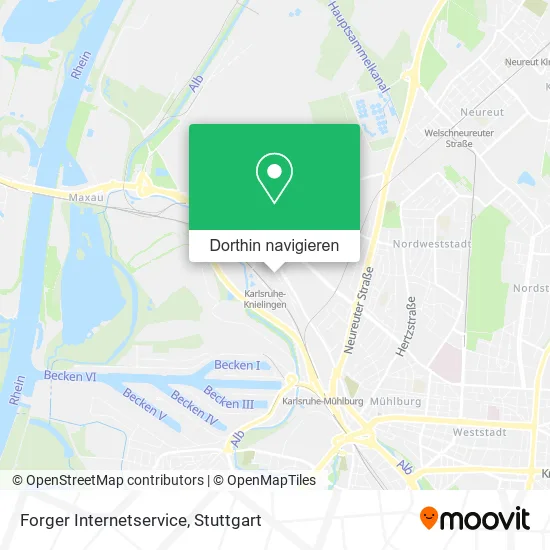 Forger Internetservice Karte